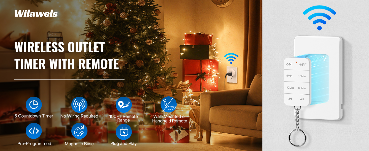Remote Control Outlet with Timer