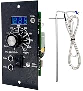 Upgraded Digital Thermostat Controller Kit Replacement for Traeger Wood Pellet Grills, with RTD T...