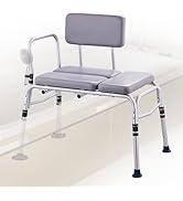 VEVOR Tub Transfer Bench for Bathtub 500lbs, Shower Seats for Adults, Lightweight Shower Bench fo...
