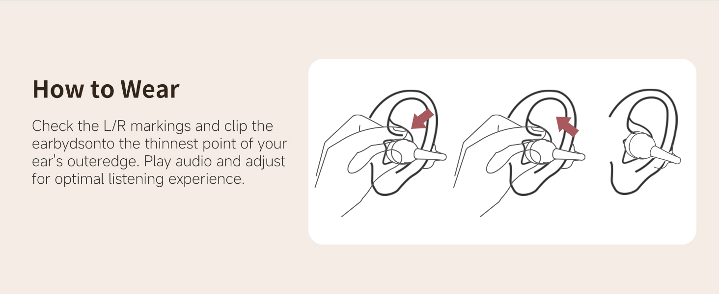 clip on earbuds