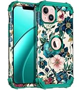 Hekodonk for iPhone 13 Case/iPhone 14 Case,Three Layer Heavy Duty Shockproof Protection Hard Plas...