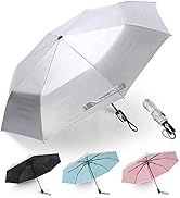 Prospo UPF 50+ UV Block Sun Protection Umbrella Large Compact Folding Travel Umbrella 46 Inch Aut...