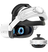 Head Strap for Meta Quest 2 VR Headset Elite Strap Adjustable Soft Cushion Headstrap Oculus Quest...