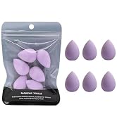 6PCS Mini Makeup Sponge Small Beauty Sponge Blender Set for Foundation, Powder, Concealer Highlig...