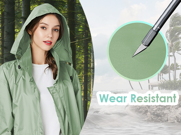 womens rain coat long 2xl lightweight foldable raincoat women’s long rain coat waterproof plus size