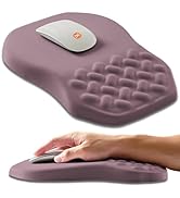 Armanza Ergonomic Slope Mouse Pad Wrist Support, Wrist Rest Mousepad for Carpal Tunnel Pain Relie...