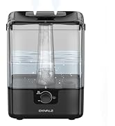 CHIVALZ Humidifiers for Bedroom, 6L Cool Mist Humidifiers for Baby Nursery, 26dB Quiet, 50H Runti...