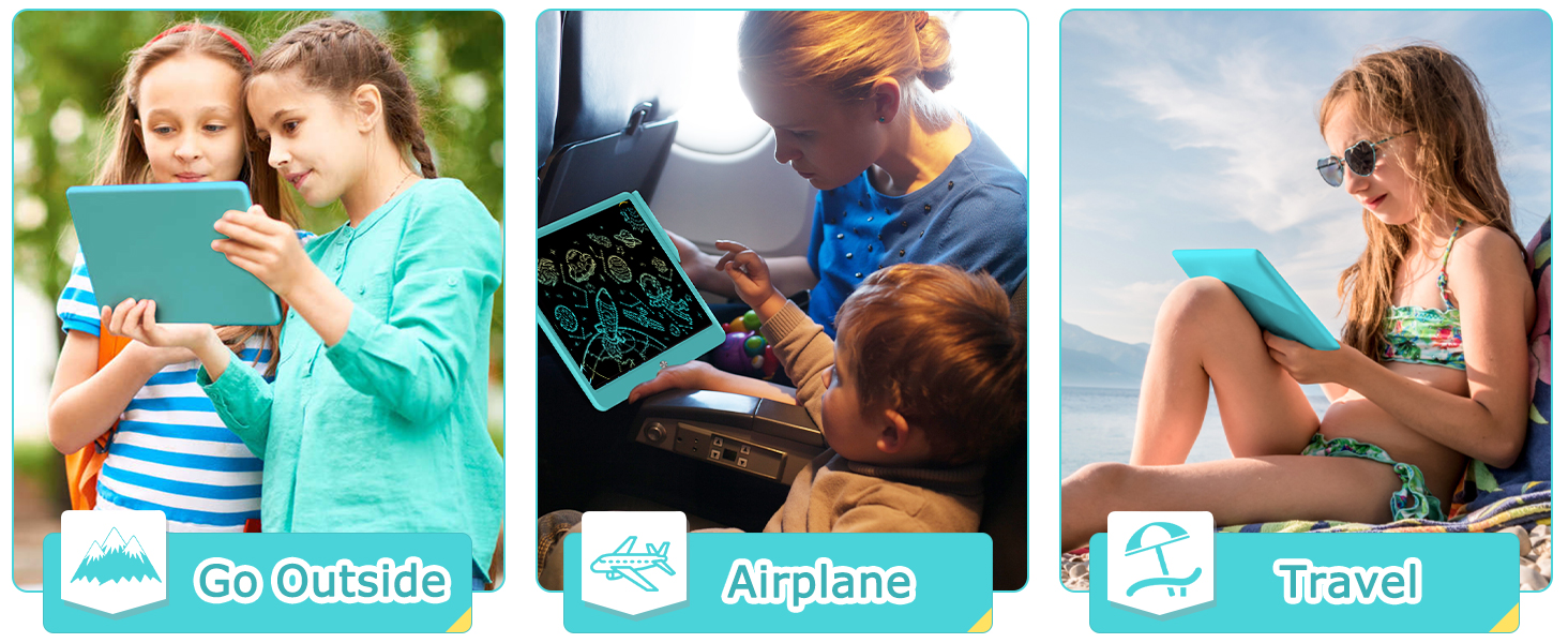 go outside airplane travel