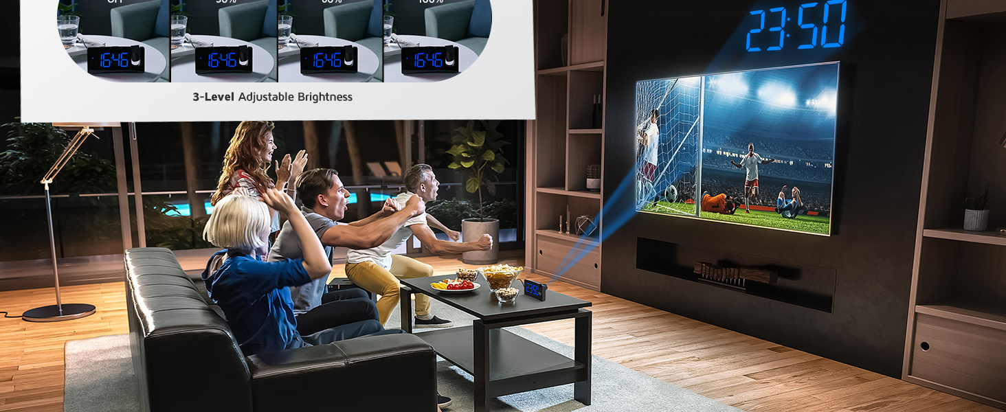 Projection Alarm Clock