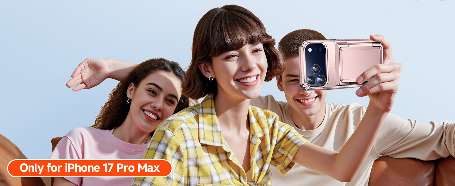 iphone 17 pro max card holder case