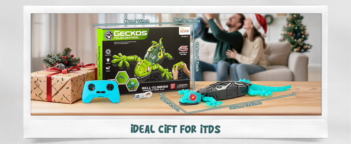 remote control Gecko toy