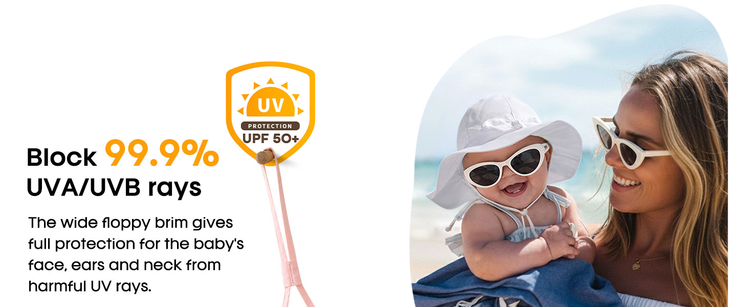 baby girl sun hat