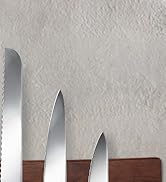 HOSHANHO Knife Magnetic Strip, Acacia Wood Powerful Magnetic Knife Strips, Magnetic Knife Holder ...