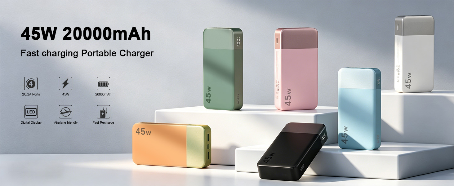 power bank 45w 20000mah