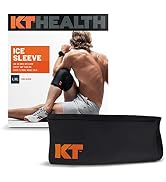 KT Recovery+ Ice Sleeve, Cold Therapy and Flexible Compression Sleeve for Sore Muscles and Joints...