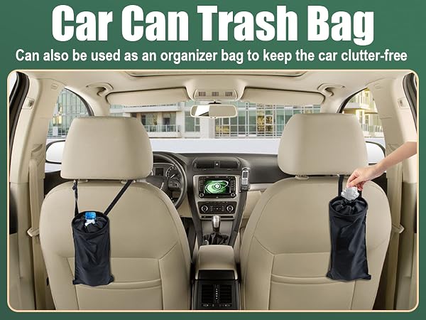 2 PCS Car Trash Bags