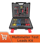 Multimeter Test Leads Kit 92 Pieces Electrical Multimeter Leads Kit