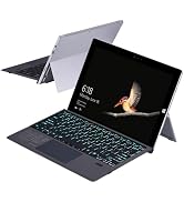 Detachable Magnetic Keyboard Type Cover Replacement for Microsoft Surface Pro 7+/7/6/5/4/3 Blueto...
