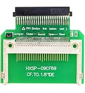 chenyang Memory Card Adapter CF Compact Flash Memory Card to 50pin 1.8 Inch IDE Hard Drive SSD Co...