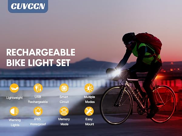 bike lights bike light bike lights for night riding front and back bicycle light