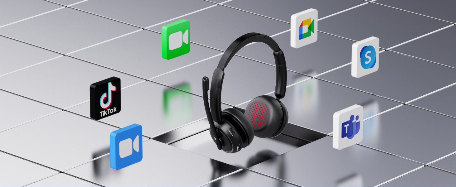 Wireless Headset Wide Compatiblity