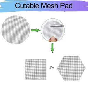 Cuttable mesh