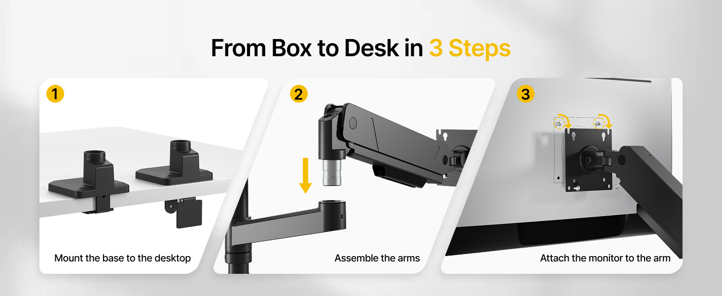 monitor desk mount