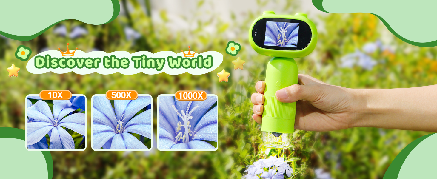 kids handheld microscope
