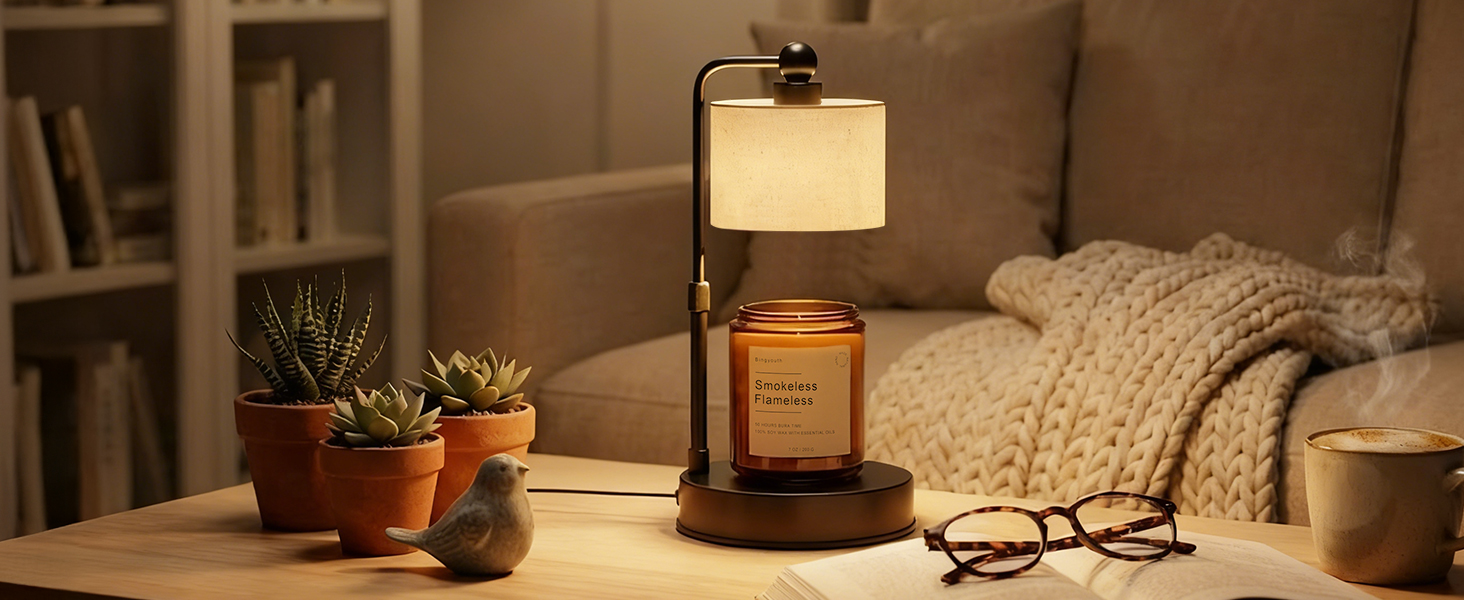 livingroom candle warmer lamp