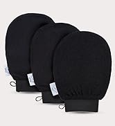 Seraphic Skincare Premium Exfoliating Mitt for Body, Gentle – Viscose Fiber Korean Exfoliating