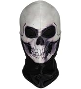 WTACTFUL Ghost Face Mask, Scary Skeleton Skull Mask - Excellent Quality, Comfortable & Perfect fo...