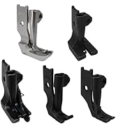 Fbshicung 5Set Presser Feet Compatible with JUKI Brand CONSEW Brand Singer Brand Brother Brand In...