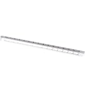 Transparent Triangle Ruler Small Architectural Scale Ruler Pocket Size Ruler Metric Ruler Plastic...