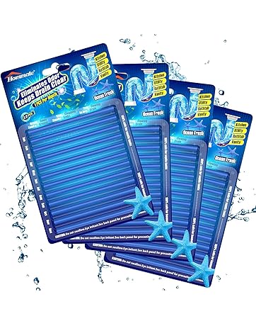 Drain Sticks Drain Cleaner Sticks Keeps Drains and Pipes Clear-Ocean Fresh