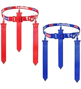 Axlksia Flag Football Belts, Flag Football Set for Kids Youth and Adults, Flag Football Flags for...