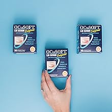 ocusoft, lid scrub, ocusoft, compliance kit, eye care, eyelids, eyelashes, cleanser, face wash
