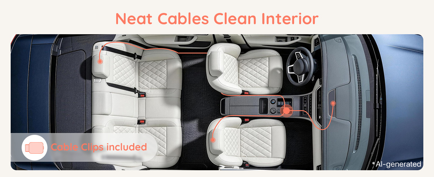 double camera car baby monitor for 2