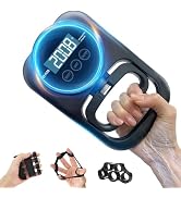 Grip Strength Trainer Hand Gripper - Grip Strength Tester Hand Dynamometer Handheld Meter LED Dis...