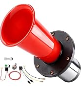 Ooga Air Horn 12V 110dB Aooga Ahooga Horn Complete Kit - Antique Classic Vintage Old Car Sound fo...