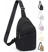 MAXTOP Small Crossbody Bags for Women Men Lightweight Sling Chest Bag waist Packs for Casual Outd...