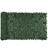 Artificial Ivy Privacy Fence,U'Artlines Heavy Duty Artificial Hedges Fence and Faux Ivy Vine Leaf...