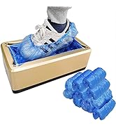 Shoe Cover Machine,Automatic Shoe Cover Dispenser,Attached with 100pcs Plastic Shoe Covers Dispos...