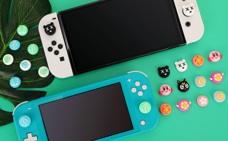 cute button caps for Nintendo Switch / OLED / Lite