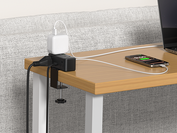 power strip desk mount