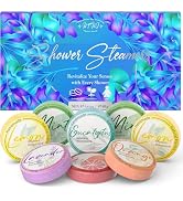 Shower Steamers Aromatherapy 8 Pack - Gifts for WomenSelf Care and Stress Relief Stocking Stuffer...