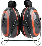 GREEN DEVIL Hearing Protection Ear Muffs SNR 27dB/NRR 22dB Noise Reduction Earmuff Head Band/Helm...