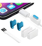 PortPlugs Aluminum Dust Plugs (2-Pack) - Compatible with iPhone 14-7, Plus, Max, Pro, iPad, Light...