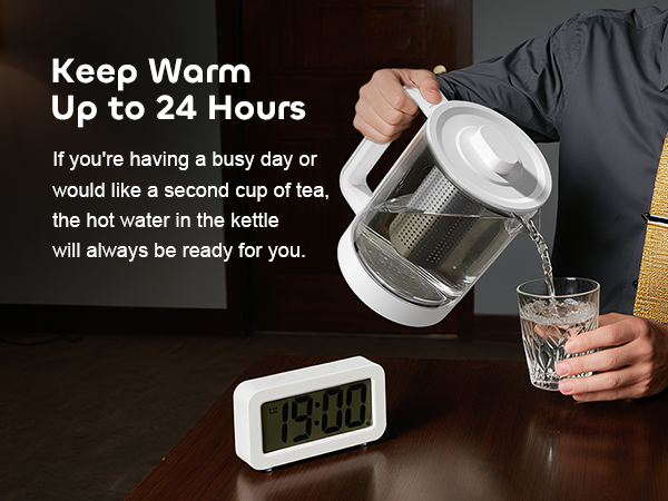 Keep Warm Up to 24 Hours