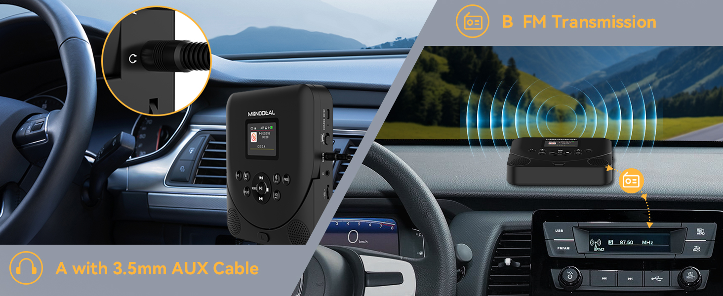 portable cd player small cd player with speakers built in