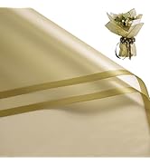 RUSPEPA 20 Sheets Flower Wrapping Paper, Waterproof Floral Bouquet Wrapping Paper, Florist Suppli...